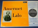WB ED3 ANSERMET CONDUCTS LALO (NAMOUNA / RHAPSODY etc) LP, L'OSR, DECCA SXL 6302
