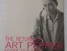 The Return Of ART PEPPER LP SCORE SLP 4032 MONO DG 1958 Wonderful