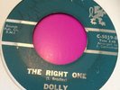 DOLLY & THE FASHIONS-THE RIGHT ONE--ORIGINAL 45,NORTHERN SOUL/RnB CLASSIC