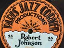 Paris Jazz ROBERT JOHNSON Picture Disk ROBERT  CRUMB illustration 45 rpm