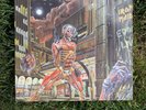 Iron Maiden Somewhere In Time LP Vinyl Capitol Records Vintags VTG 2 Sided 1986