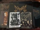 MAYHEM LIVE IN ZEITZ  LIVE 1990 LP W/ DEAD & EURONYMOUS  GERM. COPYW/  BOOKLET