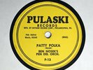 BEN NOSEK HIS PEN DEL ORCHESTRA POLISH 78 POLKA RECORD PULASKI P-13
