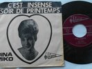 JINA MIKO C'est Insense VG+/Ex CANADA 1964 PS OBSCURE GIRL TEEN SINGER QUEBEC 45