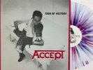 ACCEPT SIGN OF VICTORY LP LIVE 84 MULTICOLOR  RARE  JUDAS MAIDEN