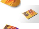 ROLLING STONES Living In A Ghost Town Purple & Orange Vinyl 10