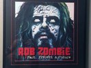 Rob Zombie framed & signed LP with COA