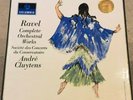 SAX 2476/9 RAVEL CLUYTENS UK 4LP BOX B/S COLUMBIA STEREO ED1 COMPLETE WORKS RARE