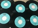 Eddie Kirkland Tarheel Slim Baby Tate & 3- Six TRIX Country Blues 45rpm Discs