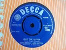 Screaming Lord Sutch - Jack The Ripper 1963 UK 45 DECCA RGM JOE MEEK