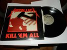 Metallica Kill 'Em All Megaforce Records LP 1983 MRI-069