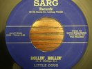 Little Doug Sahm - Rollin Rollin/A Real American Joe 45 Sarg San Antonio Country