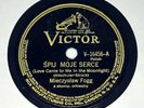 MIECZYSLAW FOGG w/ ORKIESTRY POLISH 78 RECORD VICTOR 16456 E+