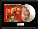 ZZ TOP DEGUELLO WHITE GOLD PLATINUM TONE RECORD LP ALBUM NON RIAA AWARD