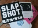 SLAPSHOT Back On The Map ORIGINAL LP 2 inserts Last Rights ssd stars & stripes