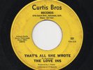 THE LOVE INS That's All She Wrote RARE ORIG 7