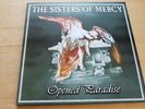 the sisters of mercy - opened paradise  - 2 x lp - red   vinyl -