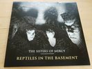 the sisters of mercy - reptiles in the basement -  lp -red splater-