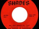 THE SHADES OF DARKNESS - She Ain't Worth All That - COOL NY GARAGE 45 - HEAR