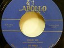 the LARKS 45 I live True To You / Hold Me APOLLO vg++ doowop REPRO      Ws 1703
