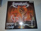 Sepultura ?– Morbid Visions 1987 LP Blue Label
