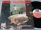 THE NEW FOLK Born Yesterday, rare private Vinyl LP 1968 PSYCH FUZZ SIGNED  VG/VG