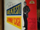 Johnny Cash Greatest  Signed Autographed LP Sun SLP 1240