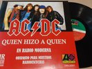 AC/DC-WHO MADE WHO-LP Mexico Promo Radio unique cover PS ATLANTIC