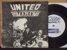UNITED MUTATION - FUGITIVE FAMILY 45 RARE 1ST PRESS W/ INSERT D.C./HC PUNK , KBD