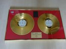 METALLICA - GOLD RECORD LP VINYL - BPI AWARD - BLACK ALBUM - TO BOB ROCK (RIAA)