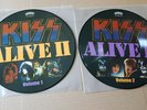 kiss - alive 2   - 2 x 10'- pic.disc