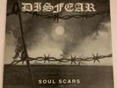 Disfear- Soul Scars LP VG Distortion Records 1995