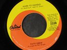 PATTI DREW: Hard To Handle / Just Can't Forget About You 45 (Her take on this O