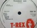 T Rex ( Marc Bolan ) -  Telegram Sam - Rare 1982 reissue, Irish Pressing - 7