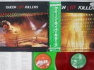 QUEEN LIVE KILLERS ELEKTRA P-5567 8E Japan OBI PROMO GREEN & RED VINYL 2LP