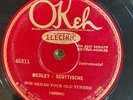 Okeh 45211 Bob Skiles Old Tunners MEDLEY SCOTTISCHE 78rpm Country 1928 E+ TEXAS