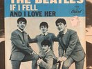 THE BEATLES   If I Fell / And I Love Her - 45 rpm record w/picture sleeve, 5235