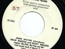 JOHN WAYNE Introduces DEAN MARTIN and RICKY NELSON Rio Bravo PROMO 45 My Pony