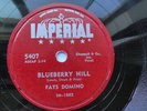 Fats Domino 78rpm Single 10-inch Imperial Records #5407 Blueberry Hill