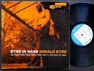 DONALD BYRD Byrd In Hand LP BLUE NOTE BLP 4019 EAR MONO 47 W.63rd Charlie Rouse