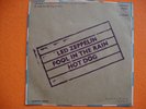 LED ZEPPELIN - FOOL IN THE RAIN / HOT DOG, 7