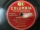 Billie Holiday Columbia 78 rpm 38044 Gloomy Sunday/Night And Day - Classics
