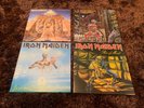 IRON MAIDEN4x LPs. POWERSLAVE/PIECE OF MIND/SOMEWHERE IN TIME/ 7TH SON. EXC/MINT