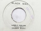 Calman Scott ?– Lonely Feelings - Reggae Roots Killer - Black Wax