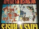 GUNS N ROSES APPETITE FOR DESTRUCTION ROCK CLASSIC HEAVY METAL ORIGINAL VINYL...