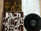 BACH Matthew Passion MAUERSBERGER 1stPress 1971 black/silver ETERNA 4LP Box NM
