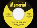 Soul Gospel 45 - Mighty Golden Bells - Yes, The Lord Will - Memorial - mp3