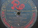 Rex Vertical Cut Record Hager's Dance Orchestra