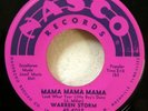 WARREN STORM 45 Prisoner's Song / Mama Mama Mama NASCO swamp pop #1220