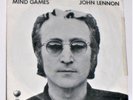 John Lennon - Mind Games / Meat City - 1973 45 Record Single - Vinyl Excellent